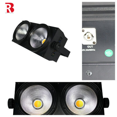 200W Blinder 2x100 Rgb White Led 2eyes 100w Blinder Audience Stage Light