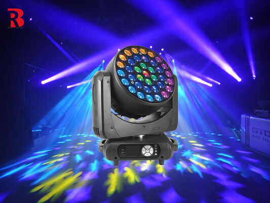 240V 37*15W DMX512 Slave Auto Beeye LED Moving Head Light For Entertainment