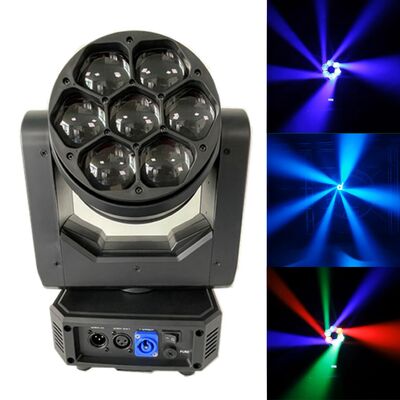 Mini 7*40w LED Bee Zoom Moving Head Light For Disco Party Club Bar Performance Stage Lighting