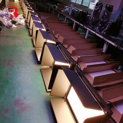 LED Stage Studio Light With Ajustable Frequency Strobe 1-25times/sec In Black Body Color
