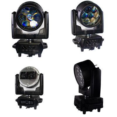 Waterproof IP65 7x60w LED Wash Moving Head Light Zoom For Outdoor Stage Concert