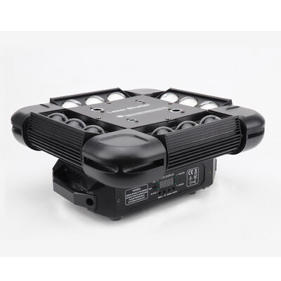 Beam Moving Head Light Red And Green Laser With 2 Strobe Lamp Beads