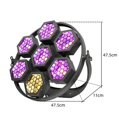 HIgh Quality GL-7RGBSmall Mini 7 vintage lights China Manufacturers For DJ