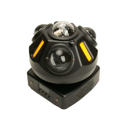 Magic Ball 3 In 1 Beam Strobe Pattern Light  3W White Light Beam Beads